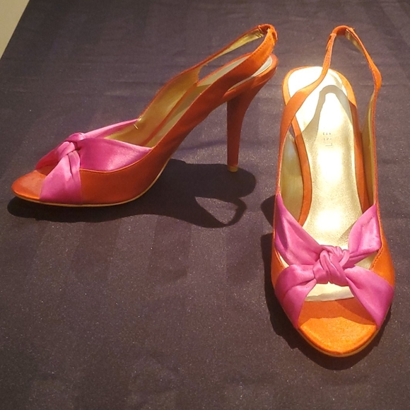 NINE WEST WOMANS HEELS SIZE 6.5 - Picture 3 of 6